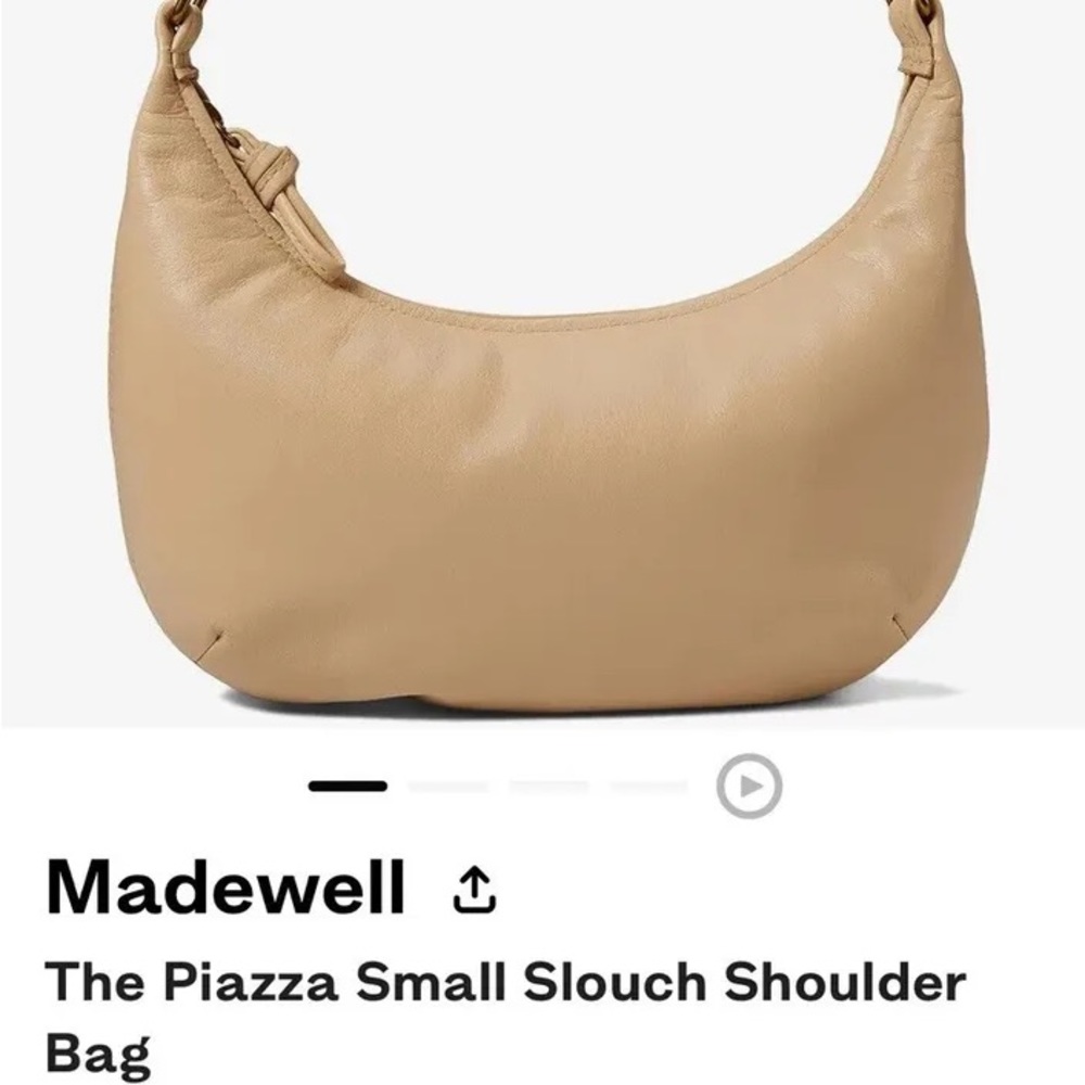 Madewell Piazza Small Slouch Shoulder Bag